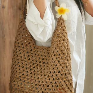 کیف رافیا مدل توبره ای توری